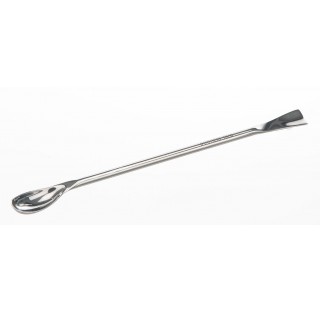 Cuillere POLY inox long 150mm longxlarg spatules 30x13mm cuillere 35x15mm diam de tige 5mm ,