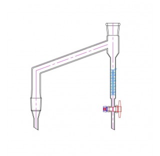 Dean Stark pour kumagawa 500ml rode femelle 19/26 et DN60