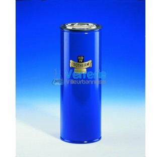 Vase DEWAR Type C 9 Capacite max. 1000 ml Diam int. 77 mm Ht Int. 235 mm Diam ext. 105 mm Ht totale 