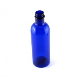 Flacon 200 ml en PET bleu bague PHIE20