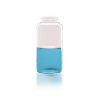 Flacon a echantillon a col large 1000 ml en verre borosilicate pour Grab Sampler II subsurface, avec