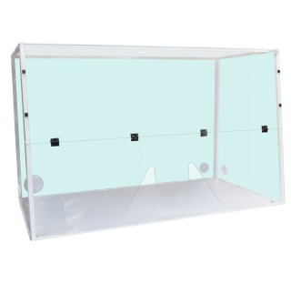Hotte a Raccorder H15, passage a mains dimensions exterieures (LxPxH) 1500x750x945 mm, dimensions in