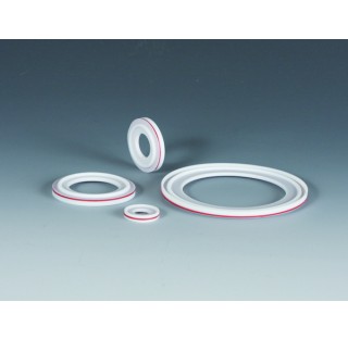 Joint PTFE Tri-clamp DN32 diametre 50,5 mm pour diametre interne de tuyau 32 mm