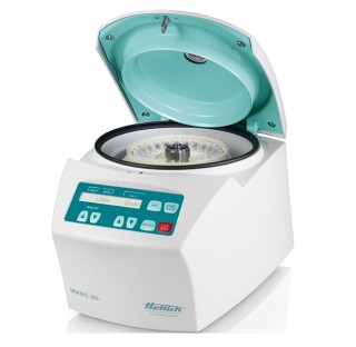 Micro centrifugeuse MIKRO 185 RPM Max : 13 300 min-1 , ACR Max : 17 008 , dimensions (HXLXP) : 228X2