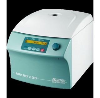 MIKRO 200, centrifugeuse de paillasse sans rotor, 110-127 V Vitesse 15 000 min-1 , ACR max 21382 ,Ca