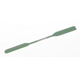 Micro pelle semi tubulaire long 150mm longxlarg spatules 45x9mm diam de tige 3mm en inox, pieces