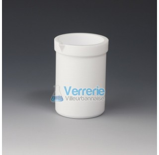 Becher PTFE 3 ml diam ext 17mm diam int15mm hauteur totale22mm Temp max de -200 a + 250 degre vendu 