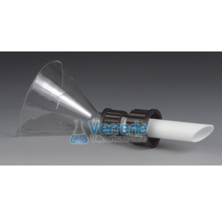 Entonnoir verre / PTFE GL 25 -Pas de visGL 32 tube D.I : 20 mm D.E : 17 mm Temp. Max. de -200 a 250 