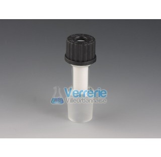 Guide d'agitation PTFE/verre rodage NS 29/32,Pas de vis GL 25, Diam de la tige 8 mm Temp. De resista