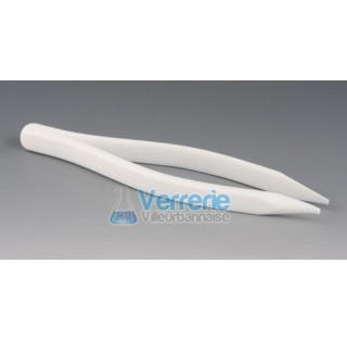 Pince PTFE longueur 200 mm a pointe temp. Max. de -200 a +250 degre