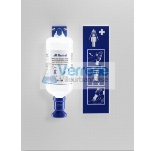 Station murale a flacon d'1 a pour le corps a flacon de solution ph Neutral 1000ml Trionyx