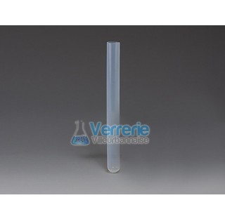 Tube a essai en PFA translucide 15 ml hauteur 110mm diam ext 16mm ep 1mm Temp max de -200 a + 250 de