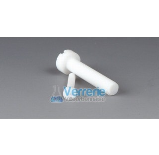 Vis en PTFE pas de vis M 10 x Hauteur 40mm Temp. Max -200 a + 250 degre