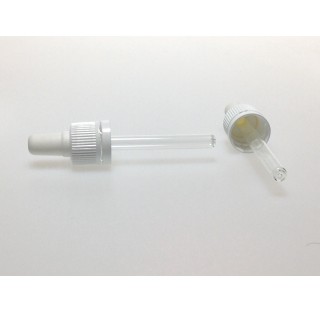 Monture compte goutte nasale DIN18 inviolable pour flacon 20 ml