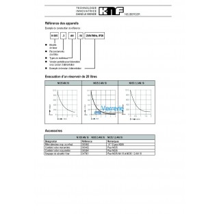 Pompe a vide et compresseur a membrane gaz pour laboratoires  Debit a pression atmospherique : 27 L 