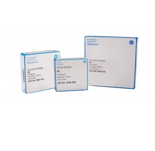 Papiers filtre quantitatifs, grade 54 diametre 110 mm, 100 papiers de filtration en coton,filtration