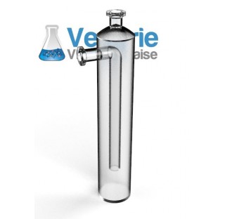 Piège à Froid En Verre Borosilicate 500 Ml - Joint 24/29 - Pour Laboratoire Chimie - Condensation De Gaz