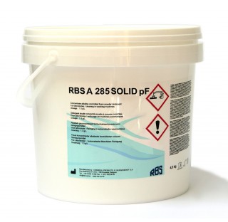 Detergent - nettoyant alcalin en poudre a mousse contr lee produit : RBS A 285 SOLID pF, 2 x 4,5 kg