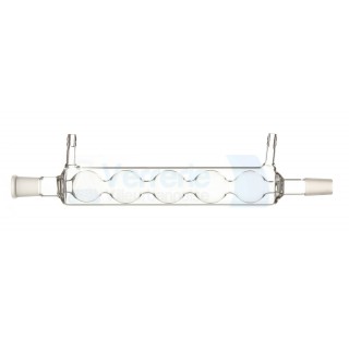 Refrigerant a boules long utile 250 mm rode 24/29 olive en verre pour condensation verre Pyrex