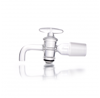 Robinet d'ecoulement DURAN pour flacon a tubulure, NS 29/32