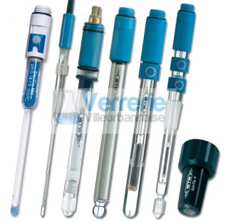 MicroElectrode WTW de pH combinee, diametre 3m, electrolyte liquide (3ol/l KCl), jonction platine,  