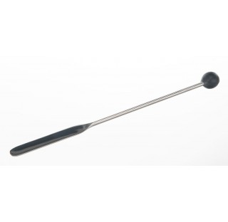 Spatule a bouton long 150mm long spatule 60 diam de tige 4 mm en inox ,