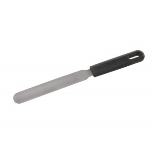 Spatule inox poignee plastique longueur spatule 102mm largeur 20 mm longueur totale 202 mm