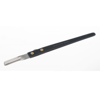 Spatule a molette vibrante long 190mm longxlarg de spatule 50x12mm en inox manche en plastique