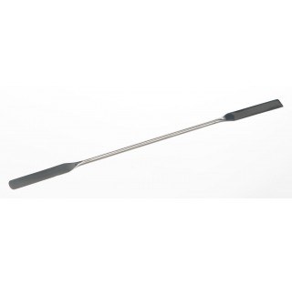 Spatules doubles flexible long 250mm longxlarg de spatules 50x10mm diam de tige 4mm en inox ,