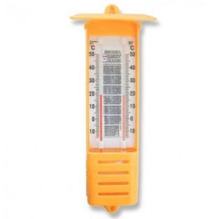 Thermometre pour climat sec ou humide  amplitude 0 a 100 degre    division 1 longueur totale 300 mm 