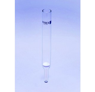 Micro entonnoir cylindrique filtrant, porosite 3, capacite 8ml