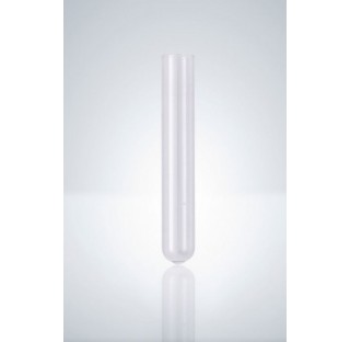 Tube fond rond en verre sodocalcique, diametre 16 mm longueur 160 mm épaisseur 0.9 mm, boite de 100 