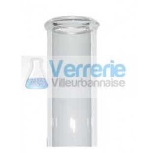 Tube a mineralisation et/ou a digestion azote kjeldhal exterieur 42 x longueur 300 mm epaisseur 2.3 