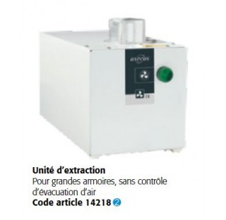 Unite d'extraction Modele HF.EA.8677. pour le montage sur l'armoire, pour toutes les armoires, confo