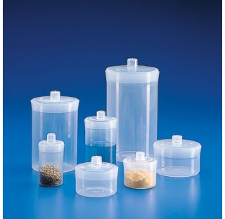 Pese-filtre PP 60 ml diam ext:40 mm hauteur:69mm Tarage 14g plastique Kartell