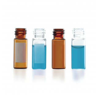 Fiole a bouchon visse ABC en verre borosilicate, 1,8 ml, clair (Boite de 1000)