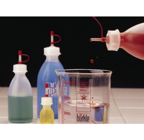 Dropping bottle, LDPE, 10 ml, w/ captive cap