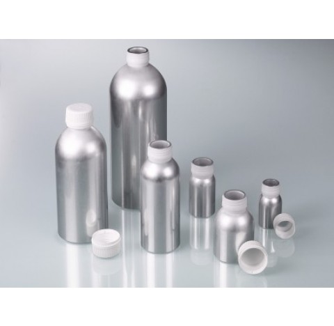 Aluminium bottle, AL 99.5, 38 ml w/ cap