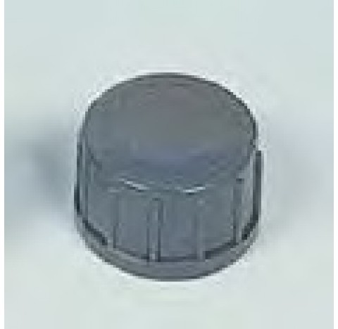 Captive cap 3/4 internal thread, PVC, gray