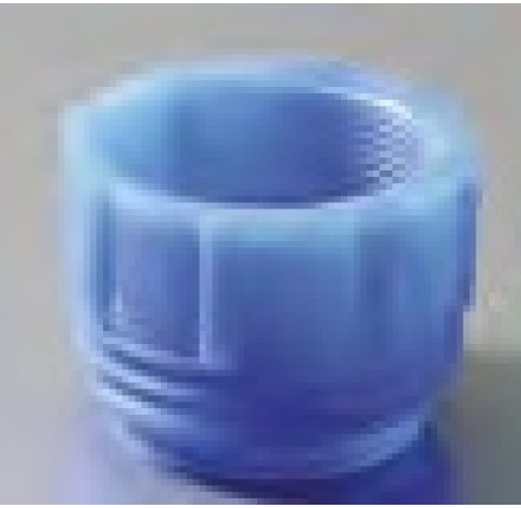 Thread adapter Mauser outer - 2 BSP inner, blue