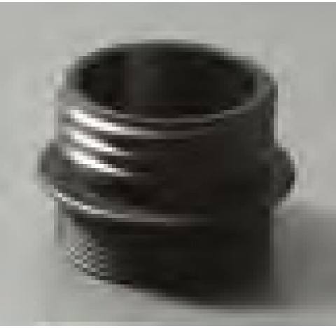 Thread adapter 61mm outer - 2 BSP outer, black