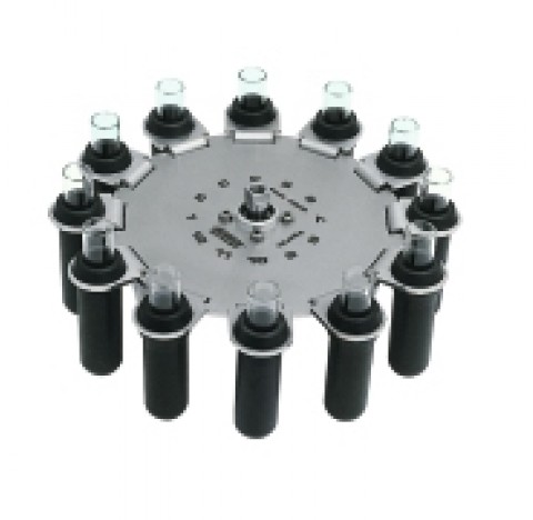 Rotor libre 12 places pour 1206, 1401, 1406 RPM Max : 4000 min-1 , ACR Max : 2663 , angle 55HET,60HE