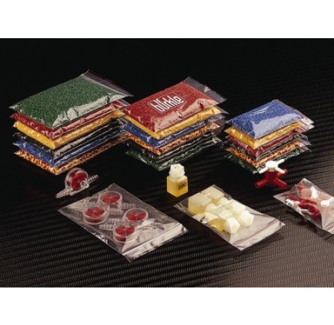 Packaging bag, LDPE transp., 130x60 mm, 80 ml