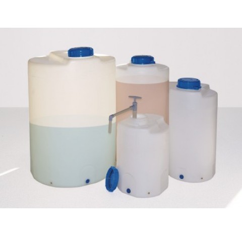 Mixing/dosing container, open.  150mm, 60l, w/cap
