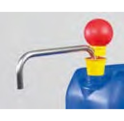 OTAL hand pump V2A, tube  18mm, pump cap. 26l/min