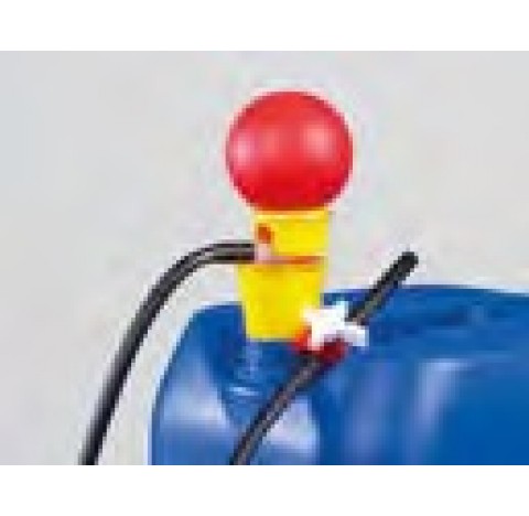 OTAL hand pump hose & stopcock, PP/PVC,tube  12mm