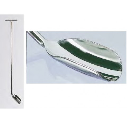 PharmaSpoon, V4A, length 650 mm, hand polished