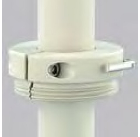 Barrel screw joint PP R 2 steel fine thread, out.