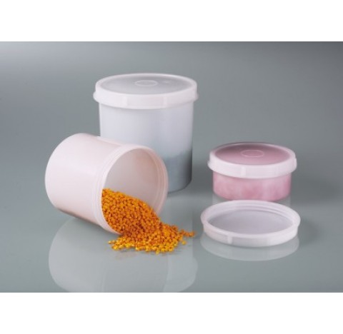 All-purpose tube, w/ screw cap, PP, transp.,250ml