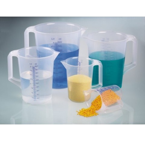 Measuring jug industrial, PP, 5000 ml, stacking